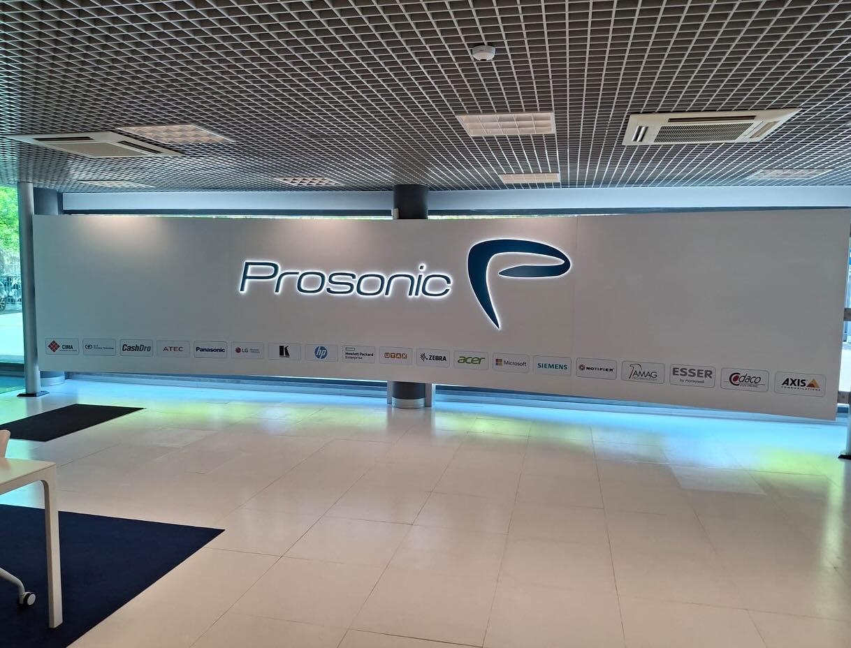 O Showroom da Prosonic ficou com mais luz e cor! 🥰
